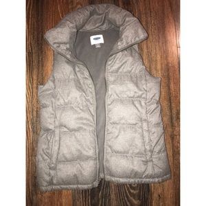 Old Navy frost free puffy vest